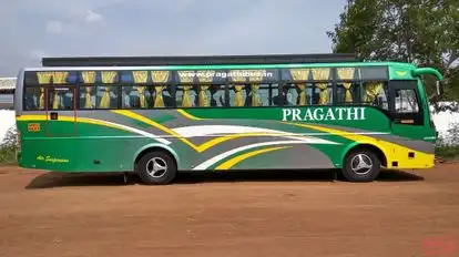 Pragathi Travels Bus-Side Image