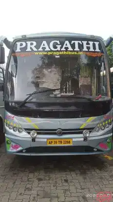 Pragathi Travels Bus-Front Image