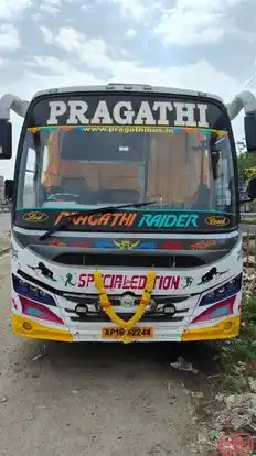 Pragathi Travels Bus-Front Image