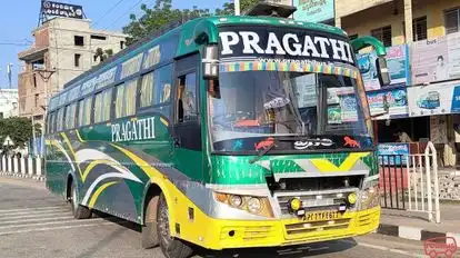 Pragathi Travels Bus-Front Image