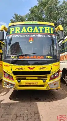 Pragathi Travels Bus-Front Image