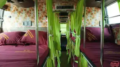 Pragathi Travels Bus-Seats layout Image