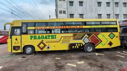 Pragathi Travels Bus-Side Image
