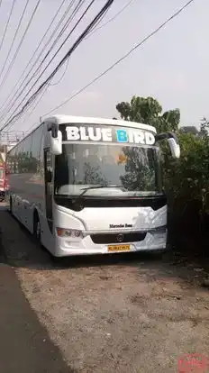 Blue Bird Travels Bus-Front Image