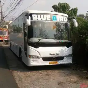 Blue Bird Travels Bus-Front Image
