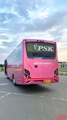 PSK Travels Bus-Seats layout Image