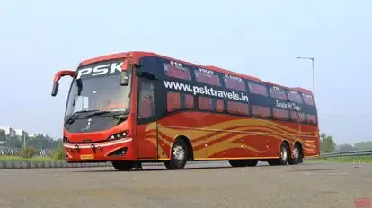 PSK Travels Bus-Side Image