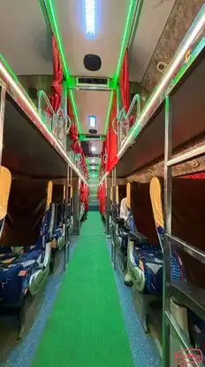 Rajmudra tours and travels Bus-Seats layout Image