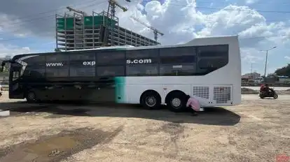 Rajmudra tours and travels Bus-Seats layout Image