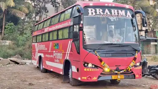 Rajmudra tours and travels Bus-Front Image