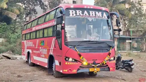 Rajmudra tours and travels Bus-Front Image