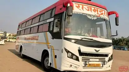 Rajmudra tours and travels Bus-Front Image