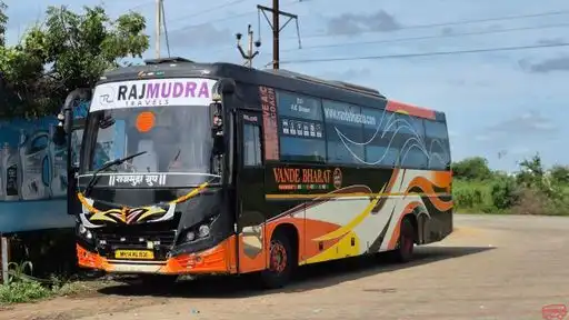 Rajmudra tours and travels Bus-Front Image