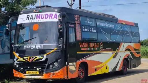 Rajmudra tours and travels Bus-Front Image