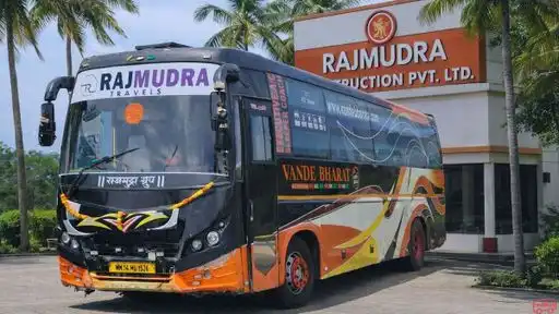 Rajmudra tours and travels Bus-Front Image