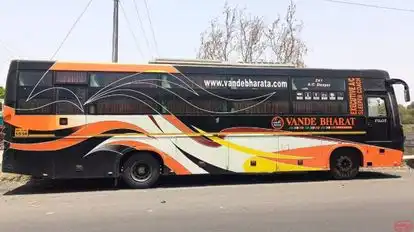 Rajmudra tours and travels Bus-Front Image