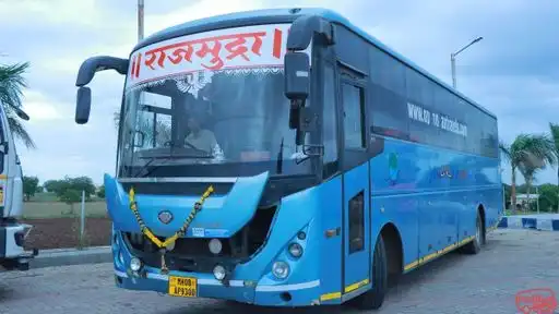 Rajmudra tours and travels Bus-Front Image