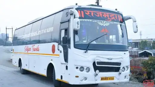 Rajmudra tours and travels Bus-Front Image