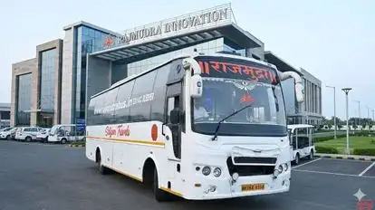 Rajmudra tours and travels Bus-Front Image