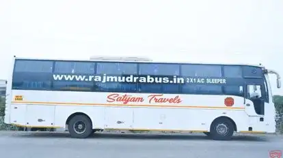 Rajmudra tours and travels Bus-Side Image
