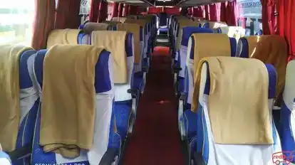 Khushi Tourist Bus-Seats layout Image