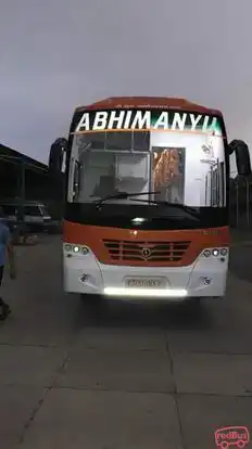 Abhimanyu Travels Bus-Front Image