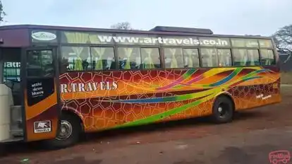 A R Travels Bus-Side Image