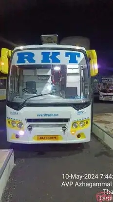 RKT Tours and Travels Bus-Front Image