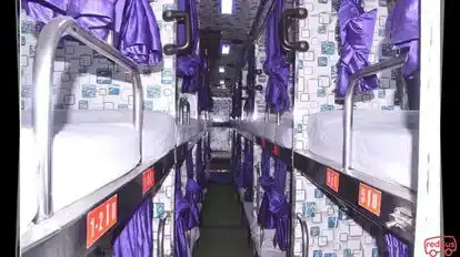 Om Shri Sairam Travels Bus-Seats layout Image