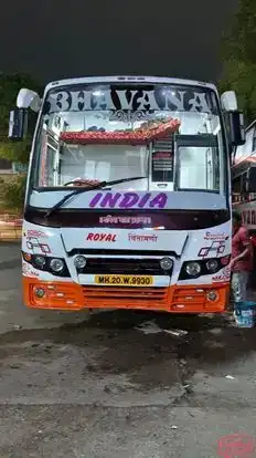 India Tours and Travels Pune Bus-Front Image