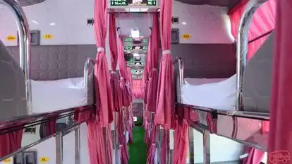 India Tours and Travels Pune Bus-Seats layout Image