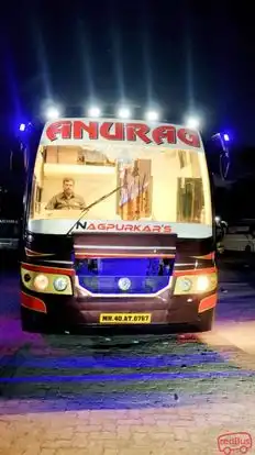 Anurag Travels Bus-Front Image