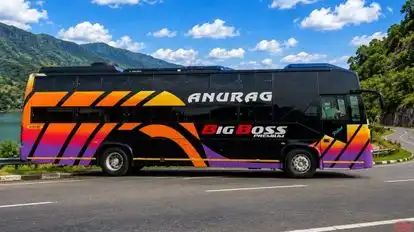 Anurag Travels Bus-Side Image