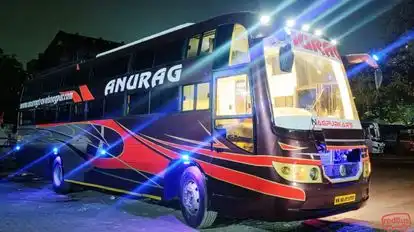 Anurag Travels Bus-Side Image