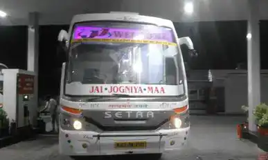 J J  Travels Bus-Front Image