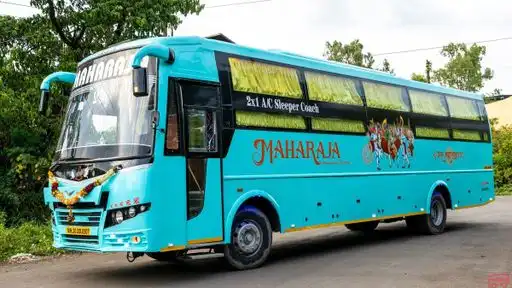 Maharaja Travels Bus-Front Image