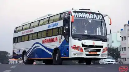 Maharaja Travels Bus-Front Image