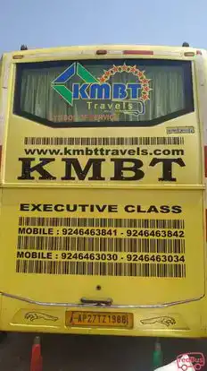 KMBT  Travels Bus-Front Image