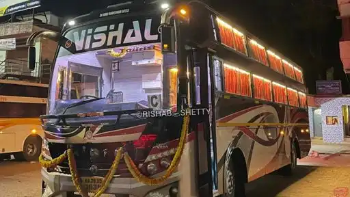 Vishal Tourist Bus-Front Image