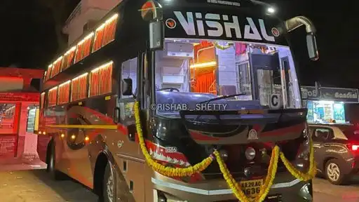 Vishal Tourist Bus-Front Image