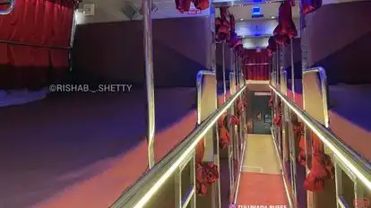 Vishal Tourist Bus-Seats layout Image