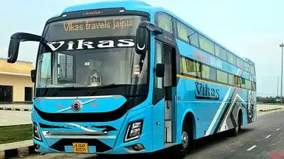 Vikas Travels Jaipur Bus-Side Image