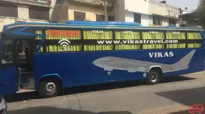 Vikas Travels Jaipur Bus-Side Image