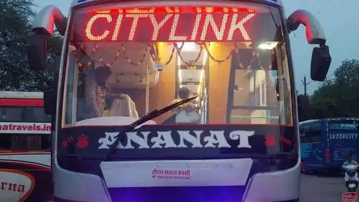 Citylink Travels Gwalior Bus-Front Image