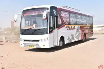 New Payal Travels Bus-Front Image