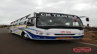 C M Travels Bus-Front Image
