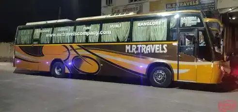 MR Travels Company Bus-Seats layout Image