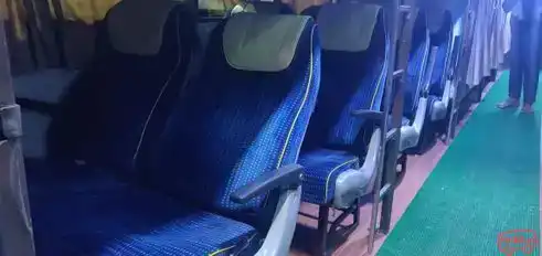 MR Travels Company Bus-Seats Image