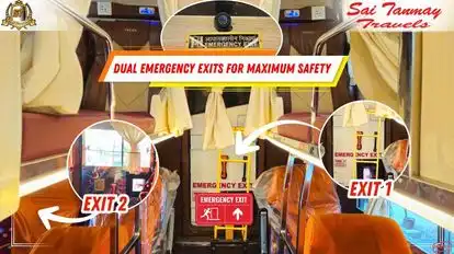 Sai Travels Bus-Seats layout Image