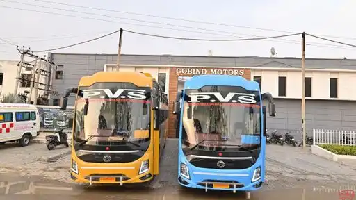 PVS Tours and Travels Bus-Front Image